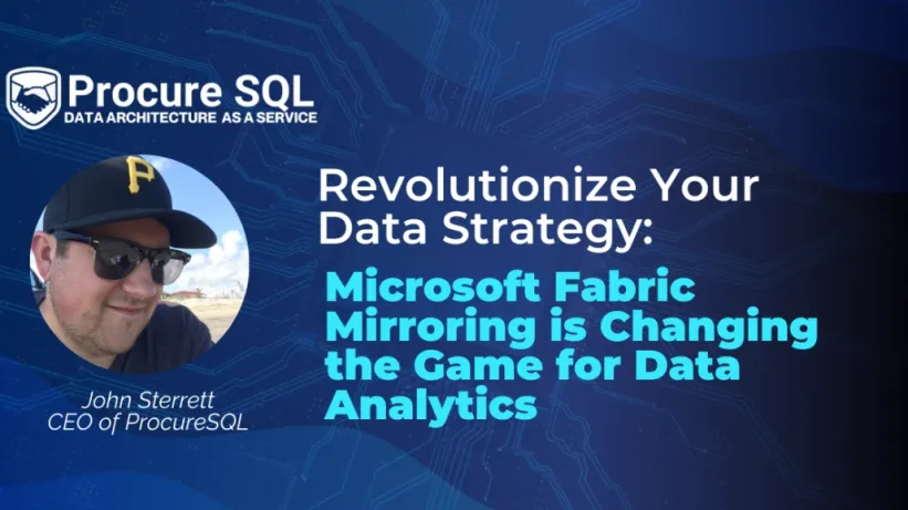 Microsoft Fabric Mirroring changes the game with Data Ingestion giving you near real-time data with a no-code framework